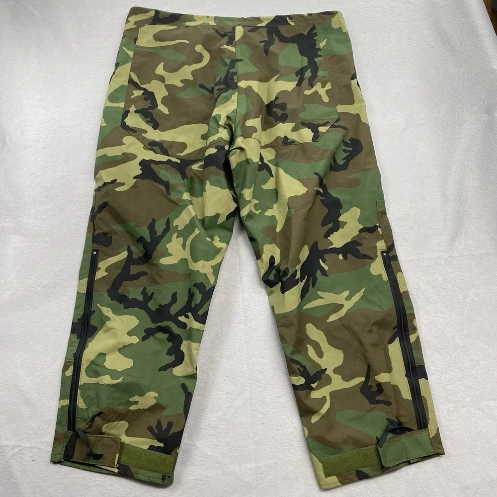 Tennier Gore-Tex Pants Large Woodland Camo ECWCS Gen I Trouser Cold Weather